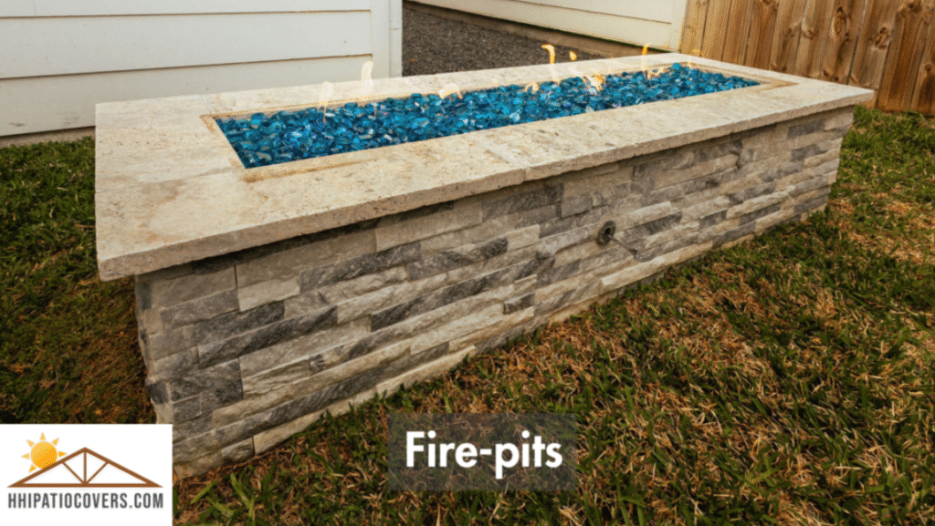 Transform your Patio Cover fire pits