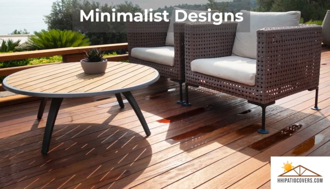 Outdoor Furniture Trends Minimalist
