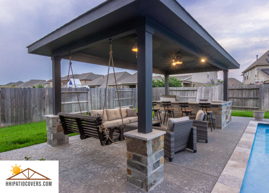 Integrating your pool with a patio cover