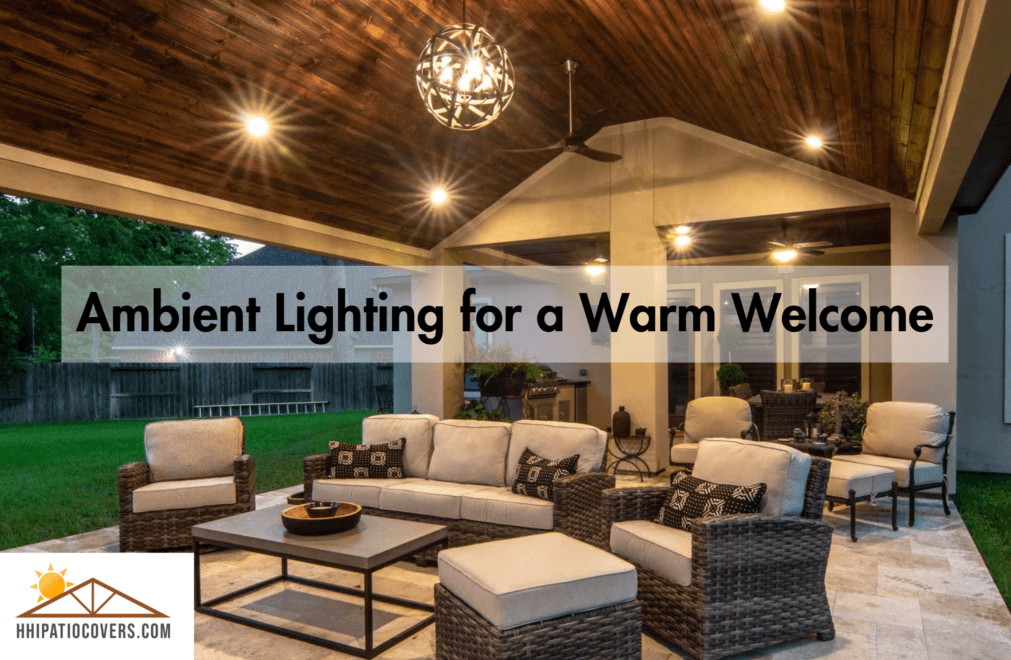 Perfect Lighting for a warm welcome