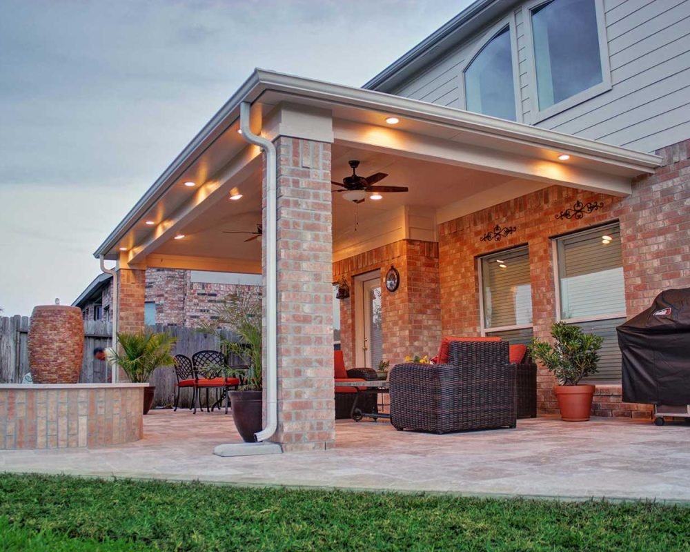 Custom design Patio Cover in Houston