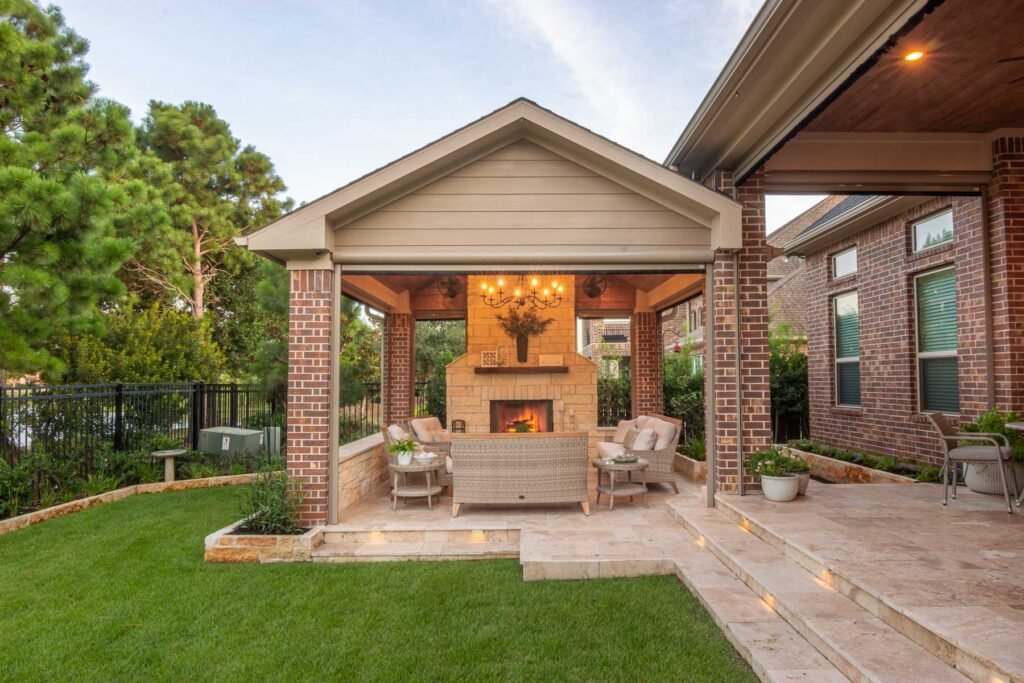 Gable and Pergola in Katy TX 